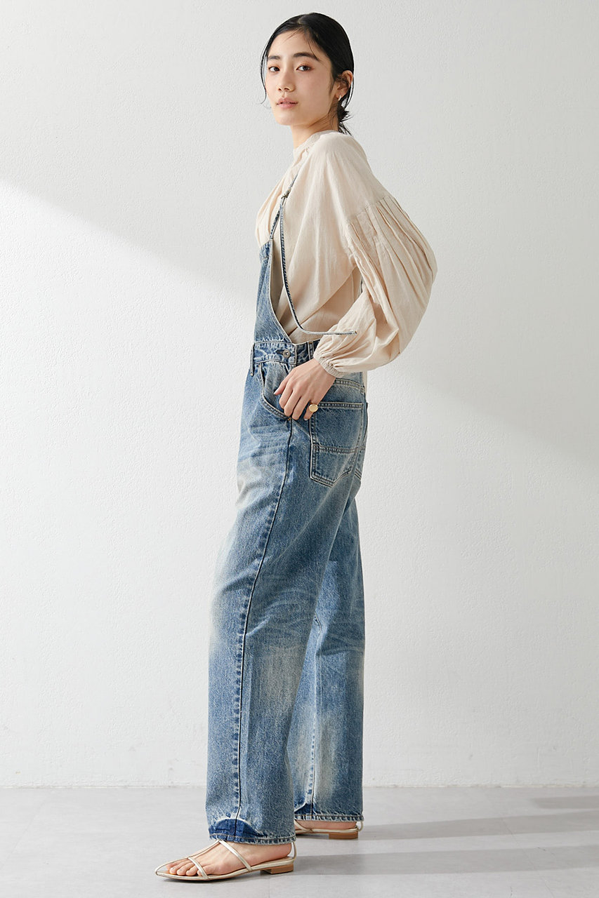 Whim Gazette(ウィム ガゼット)｜デニムオールインワン2/インディゴ の