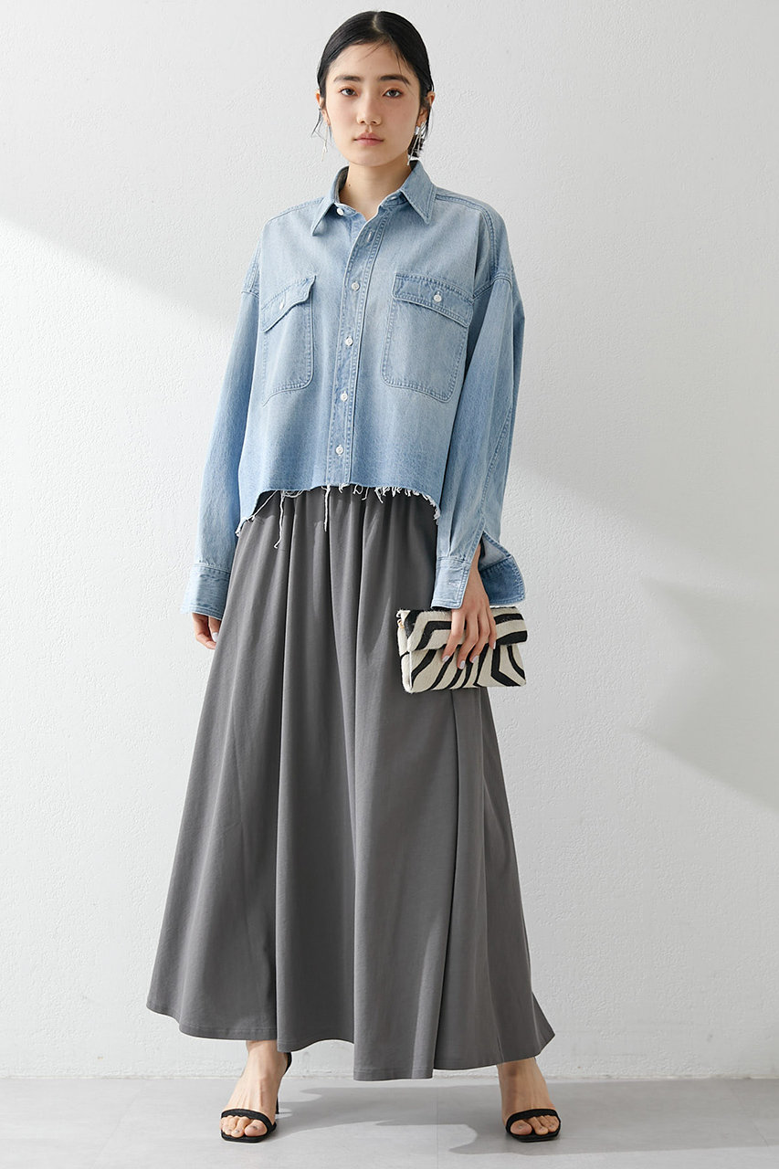 Whim Gazette(ウィム ガゼット)｜デニムシャツ/サックスブルー の通販