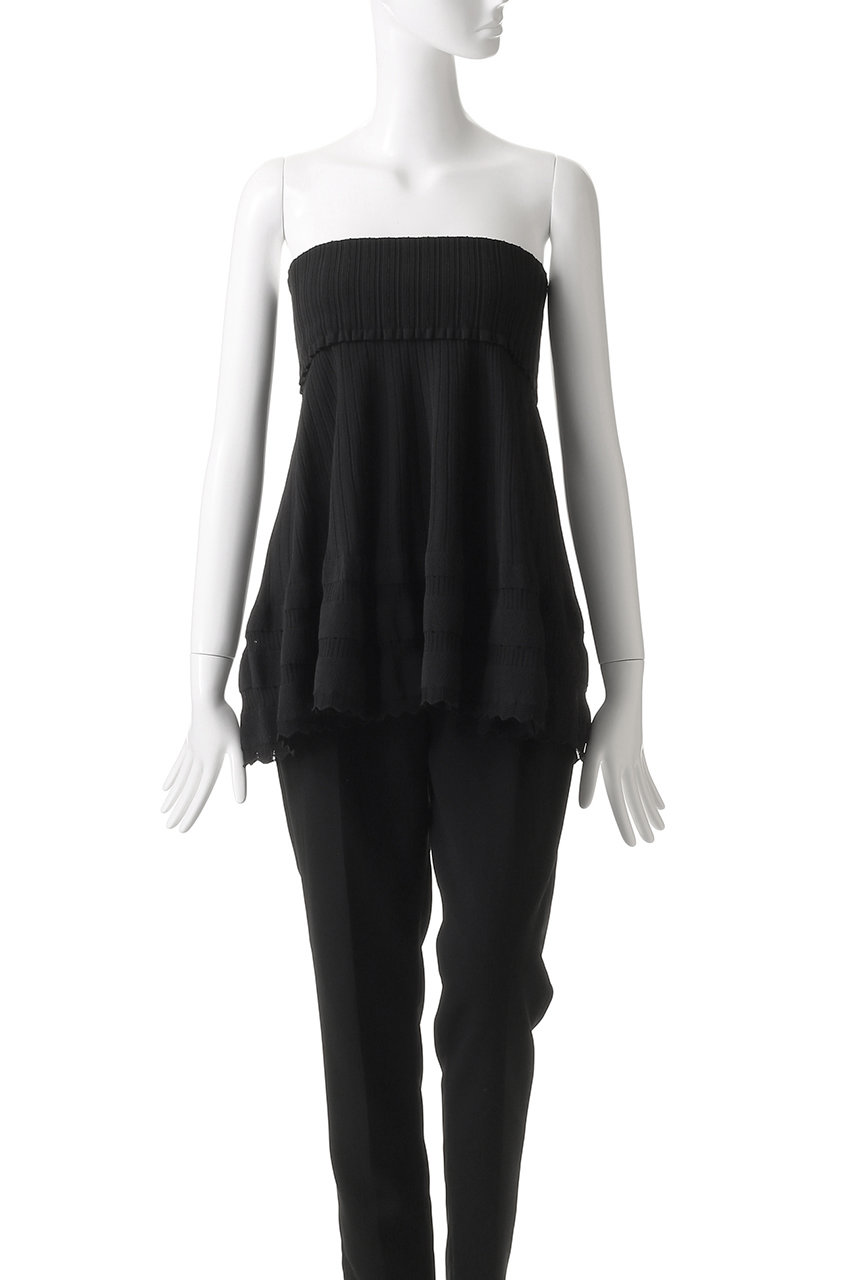 Whim Gazette(ウィム ガゼット)｜【GEMINI】ベアトップ/ブラック の