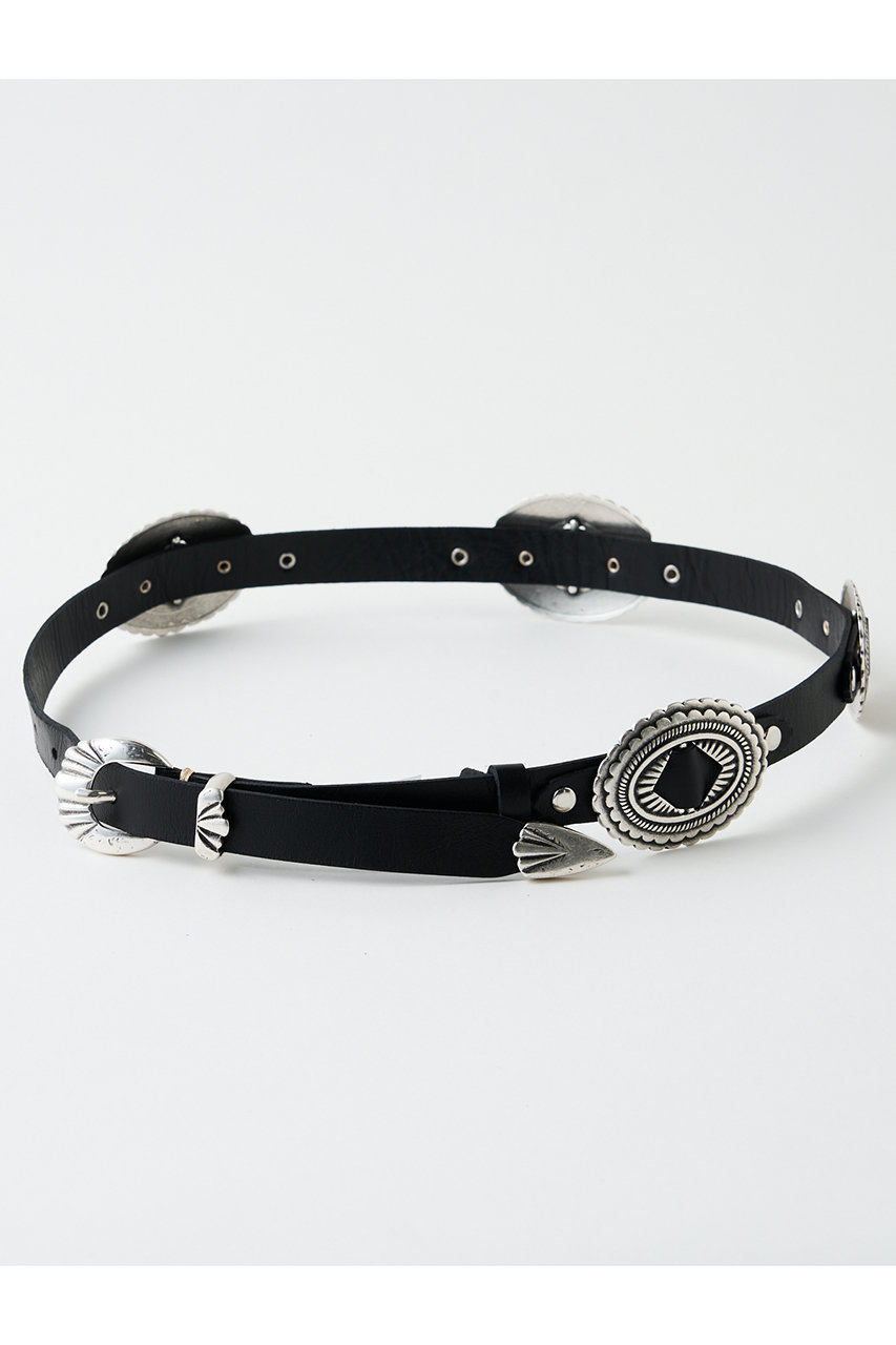 Whim Gazette(ウィム ガゼット)｜【Hoaw.】コンチョベルト/ブラック の