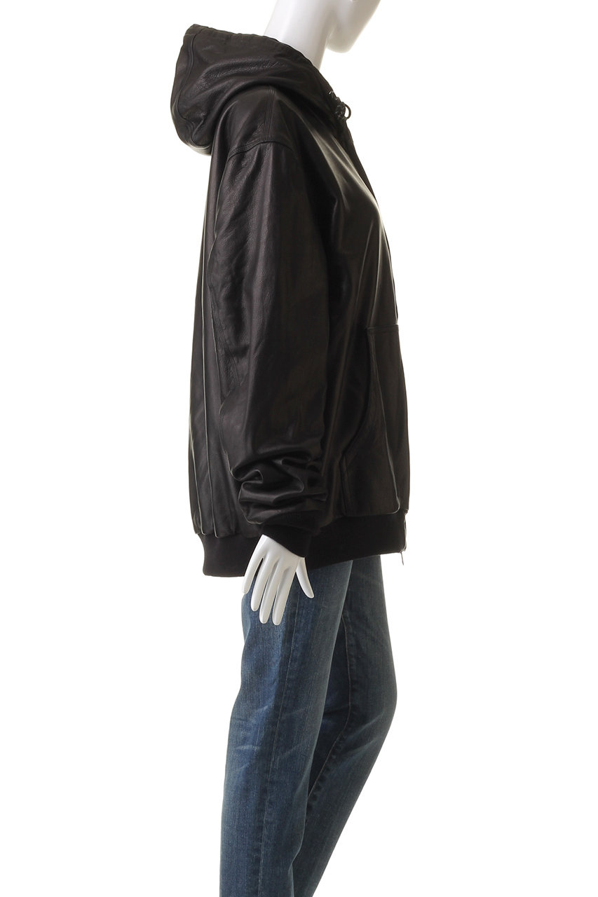 sisii(シシ)｜【受注生産】【UNISEX】レザー パーカージャケット