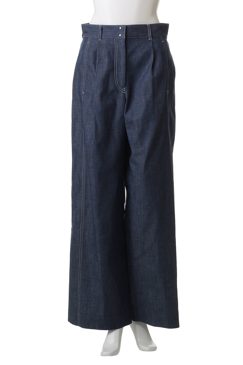 ebure(エブール)｜ライトオンスデニム 5ポケットパンツ/ブルー の通販