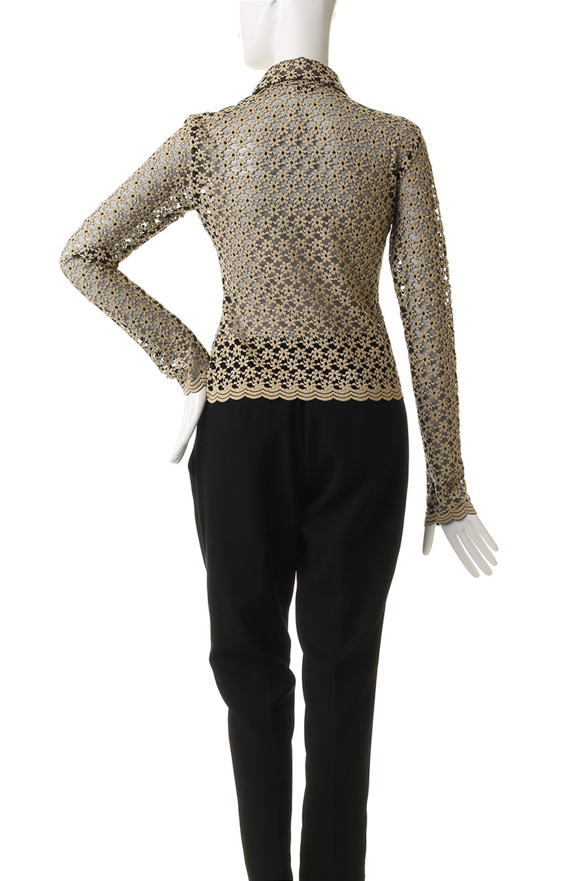 CLANE(クラネ)｜3D FLOWER LACE SHIRT/シャツ/MIX の通販｜ELLESHOP