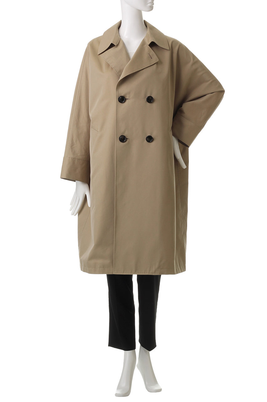 TICCA(ティッカ)｜テントトレンチコート/ベージュ の通販｜ELLESHOP