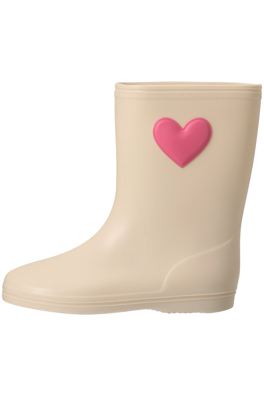 POMPKINS(ポプキンズ)｜【KIDS】ハートワッペンレインブーツ