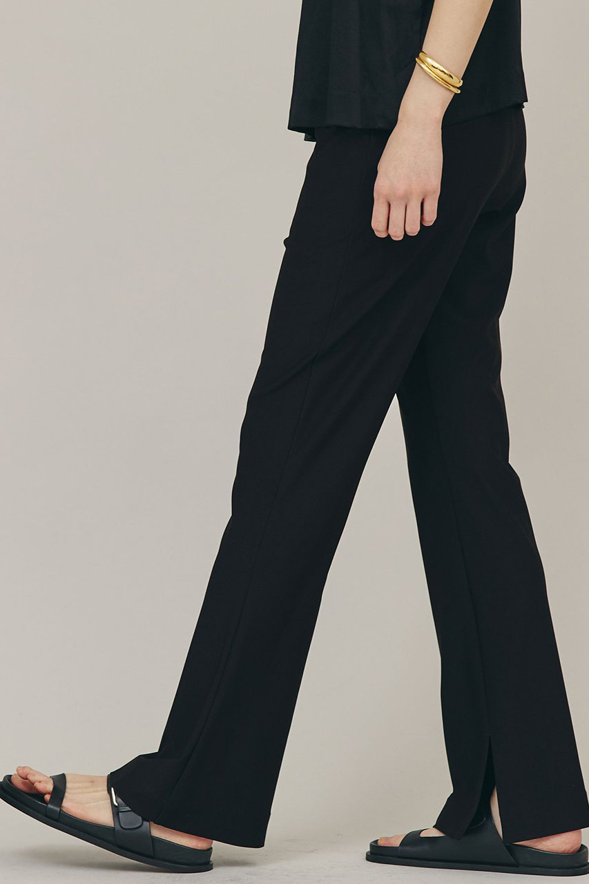 Curensology(カレンソロジー)｜ハイテンションフレアパンツ/ブラック