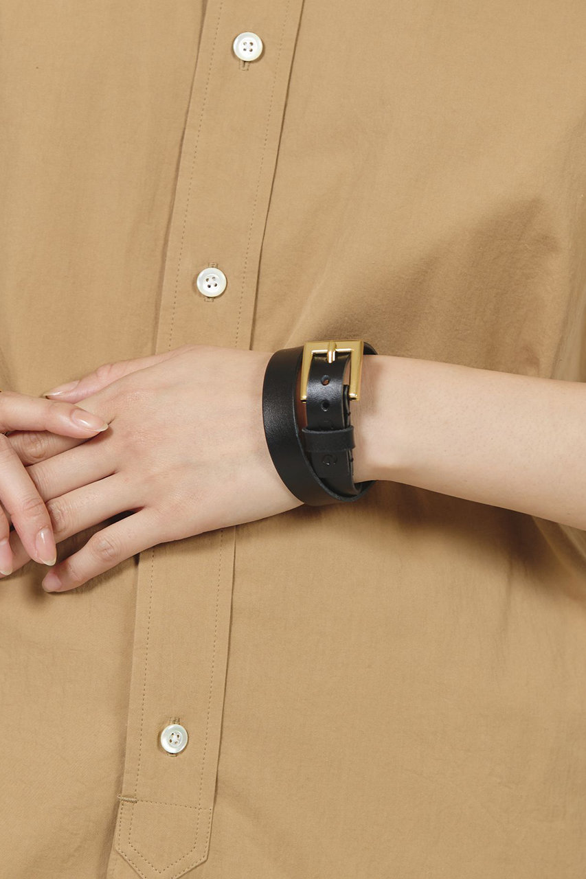 Curensology(カレンソロジー)｜〈CSG〉レザーブレスレット/ブラック