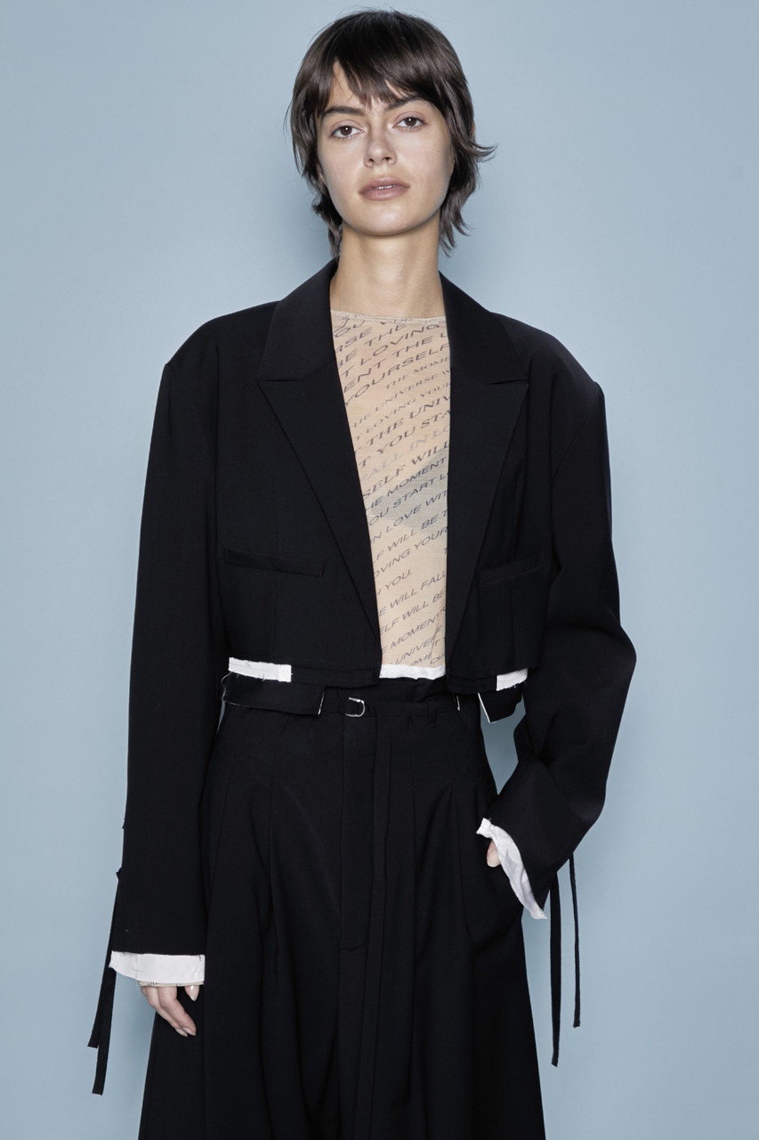 MAISON SPECIAL(メゾンスペシャル)｜Multi Fabric Short Jacket/マルチ