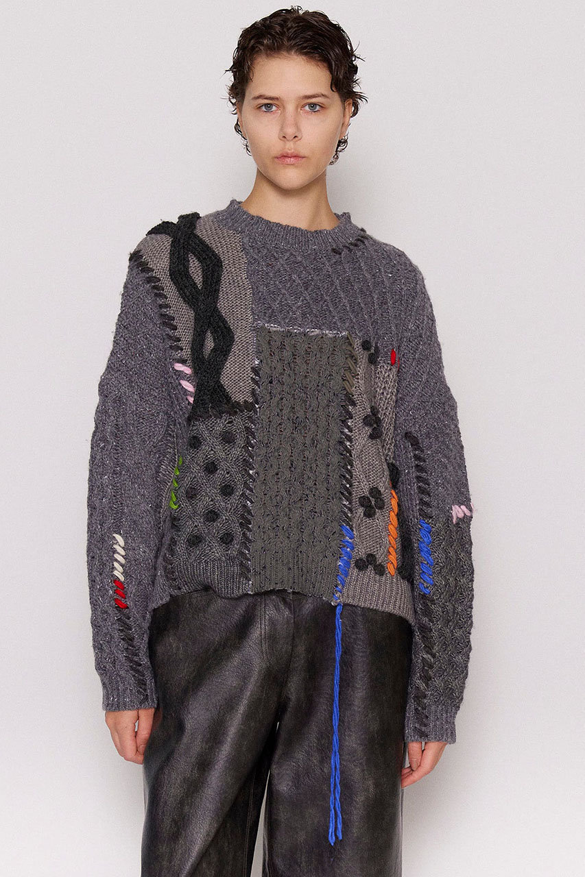 MAISON SPECIAL(メゾンスペシャル)｜Cable Knitting Stitch Knit Tops