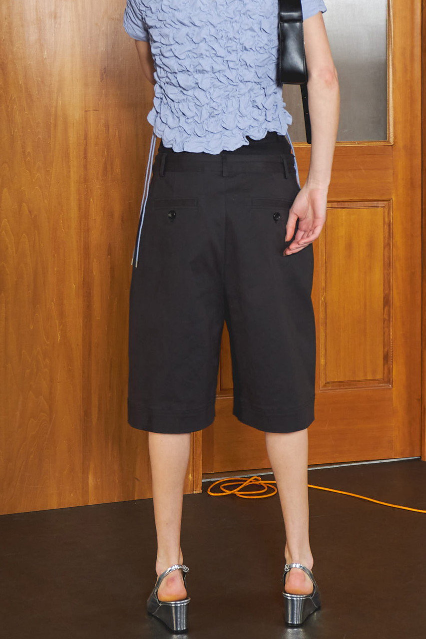 MAISON SPECIAL(メゾンスペシャル)｜2way Double Waist Curve Shorts