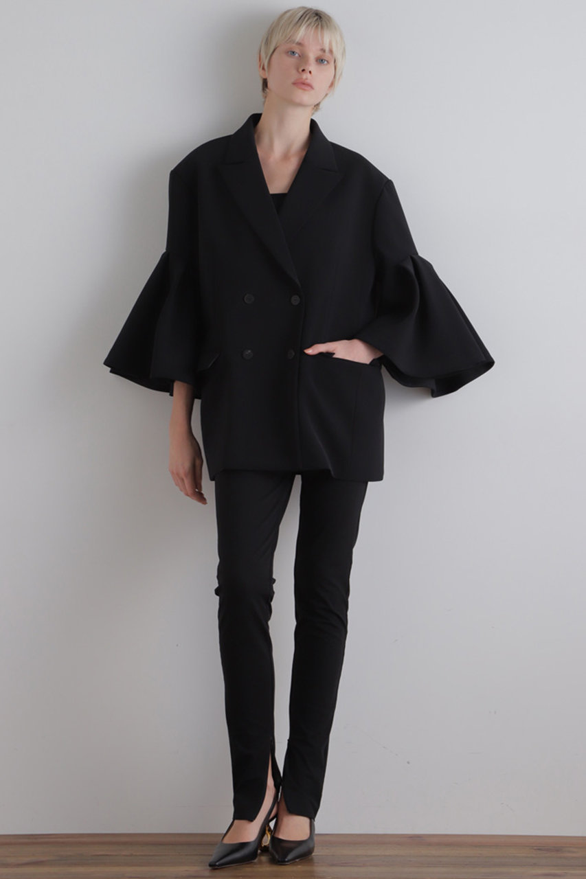 LE PHIL(ル フィル)｜コンフォートダブルクロスフレア袖ジャケット