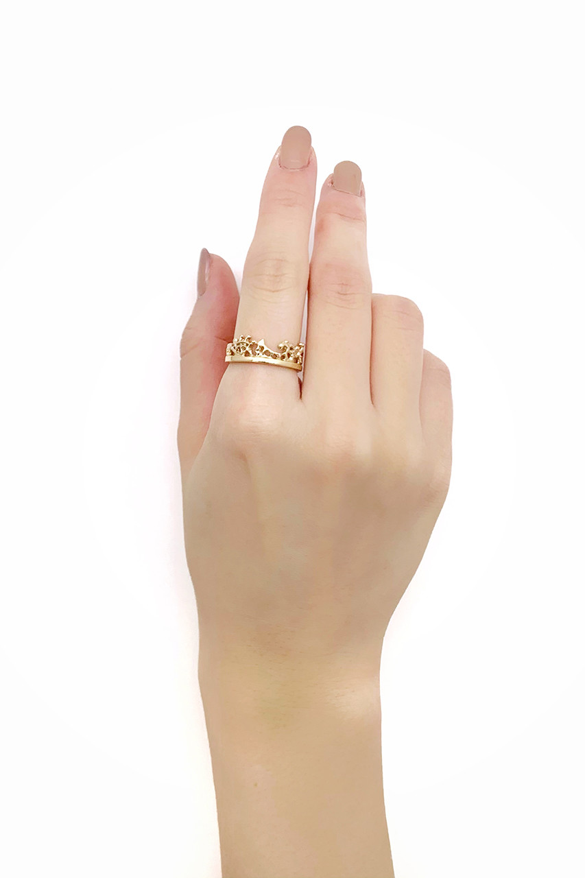 KAORU(カオル)｜FUSION K10 ピンクゴールド フリーサイズリング S