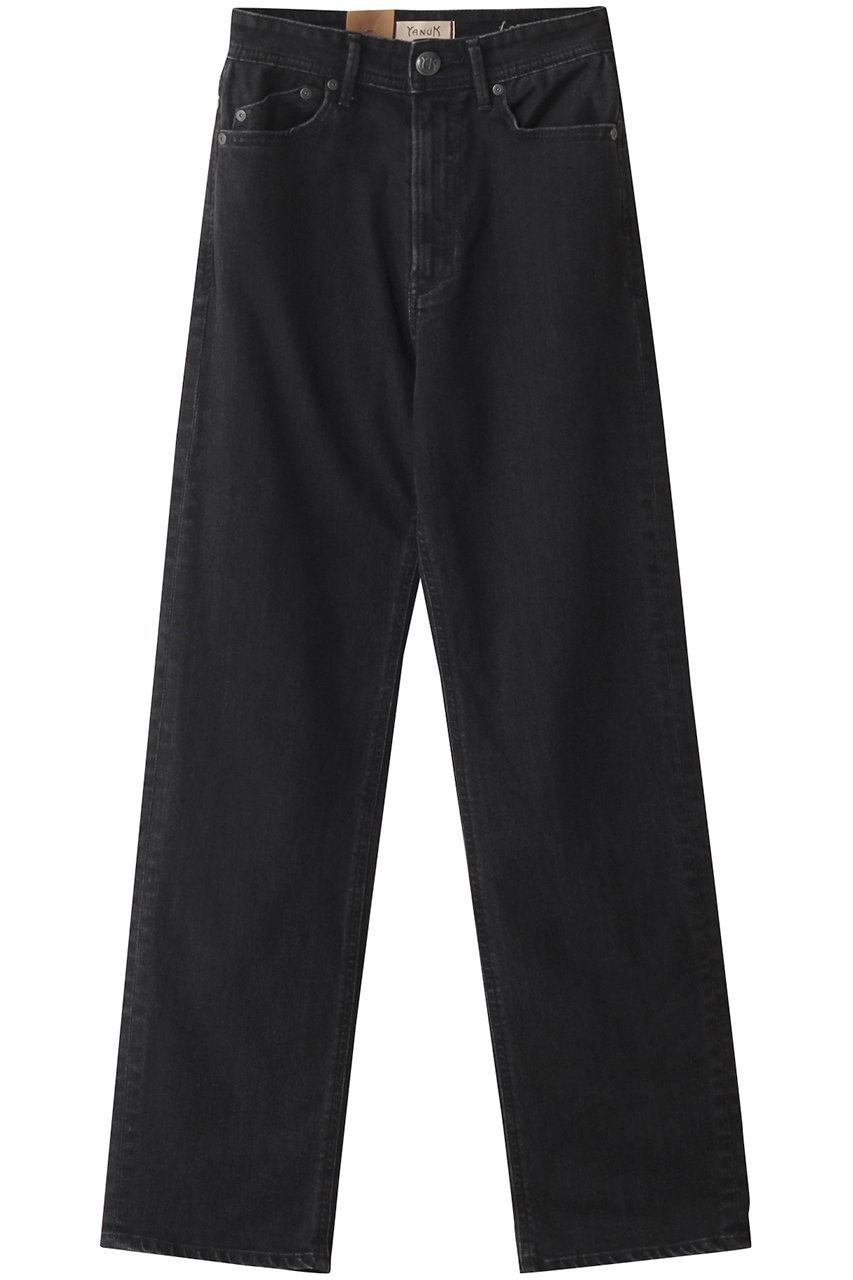 YANUK(ヤヌーク)｜ボーイズストレート【LEA】/オールドブラック の通販