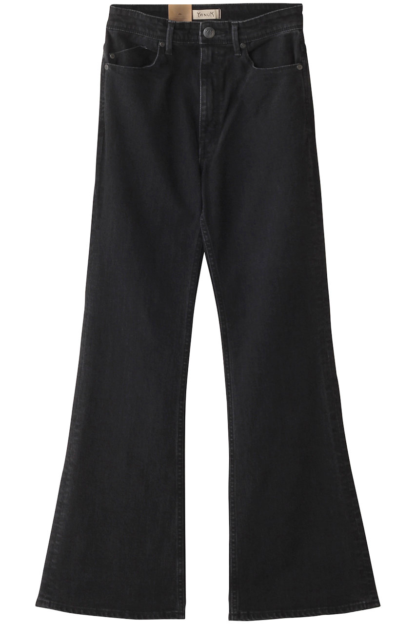 YANUK(ヤヌーク)｜ブーツカットデニム/オールドブラック の通販