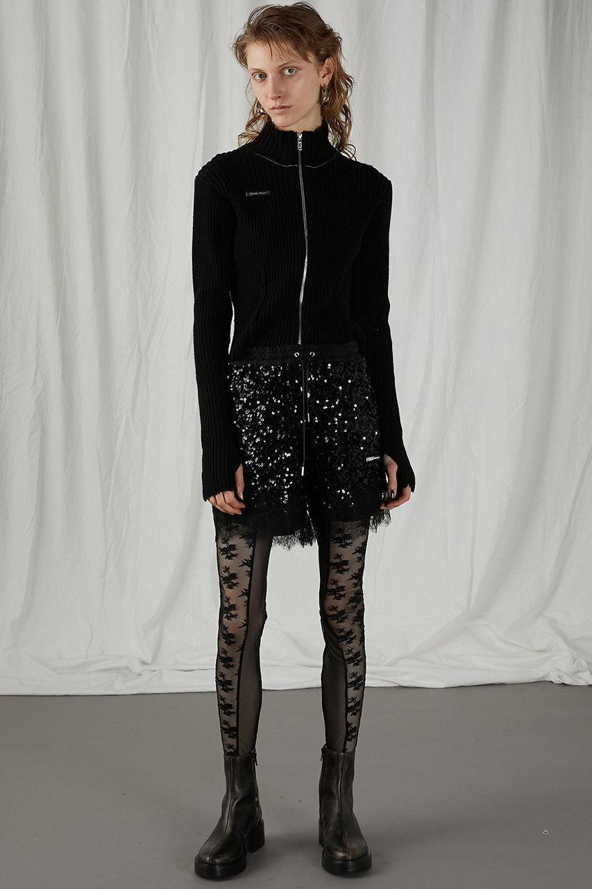 PRANK PROJECT(プランク プロジェクト)｜スパンコールレースショート