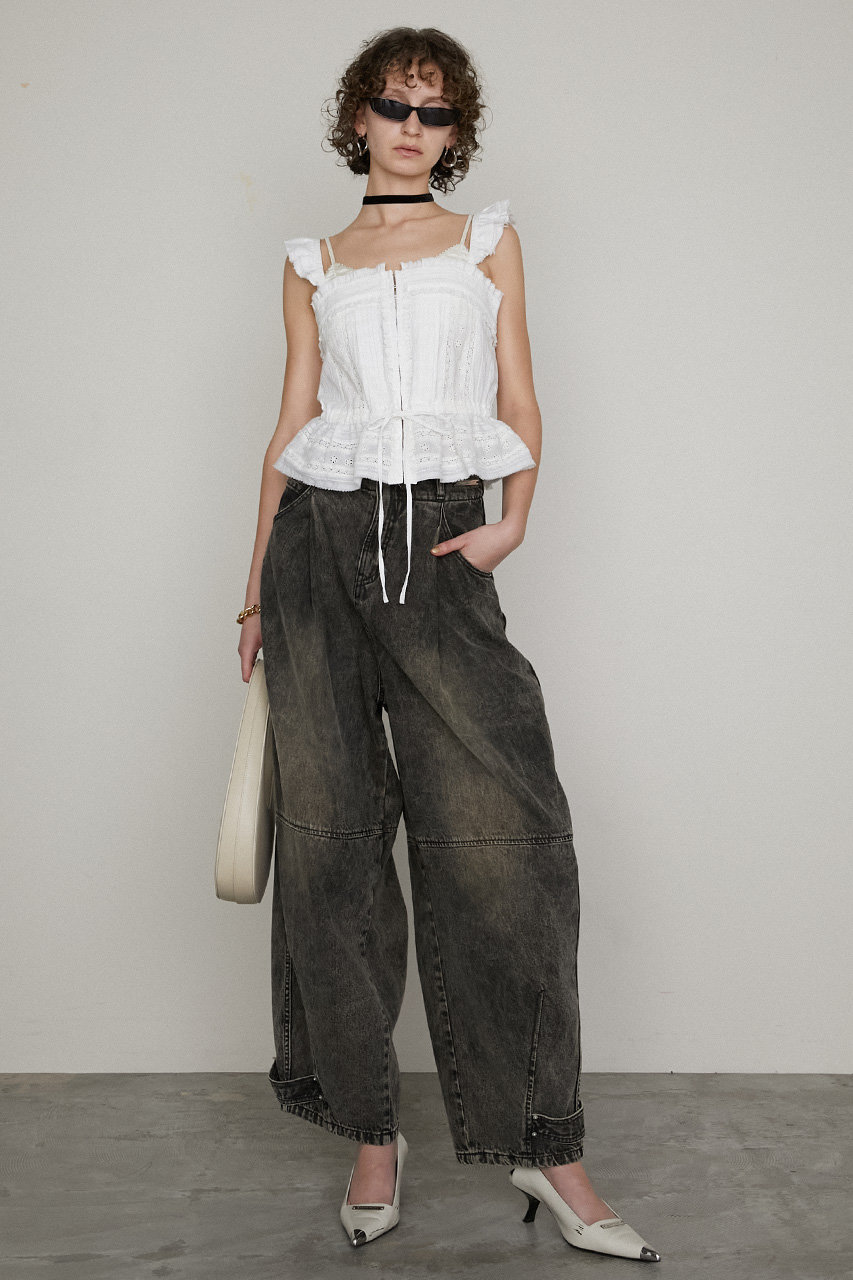 PRANK PROJECT(プランク プロジェクト)｜コットンレースビスチェ