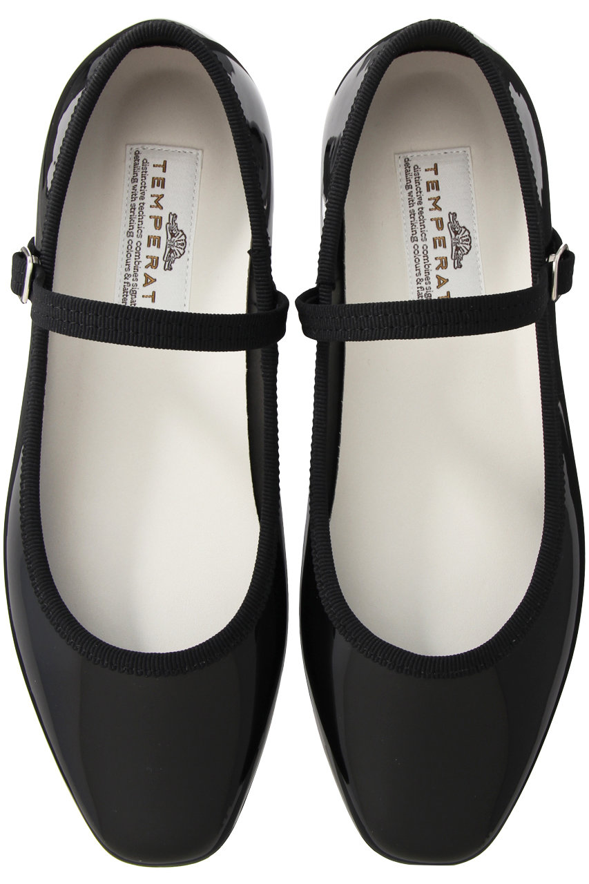 TEMPERATE(テンパレイト)｜MARTA メリージェーン(レイン対応)/BLACK の