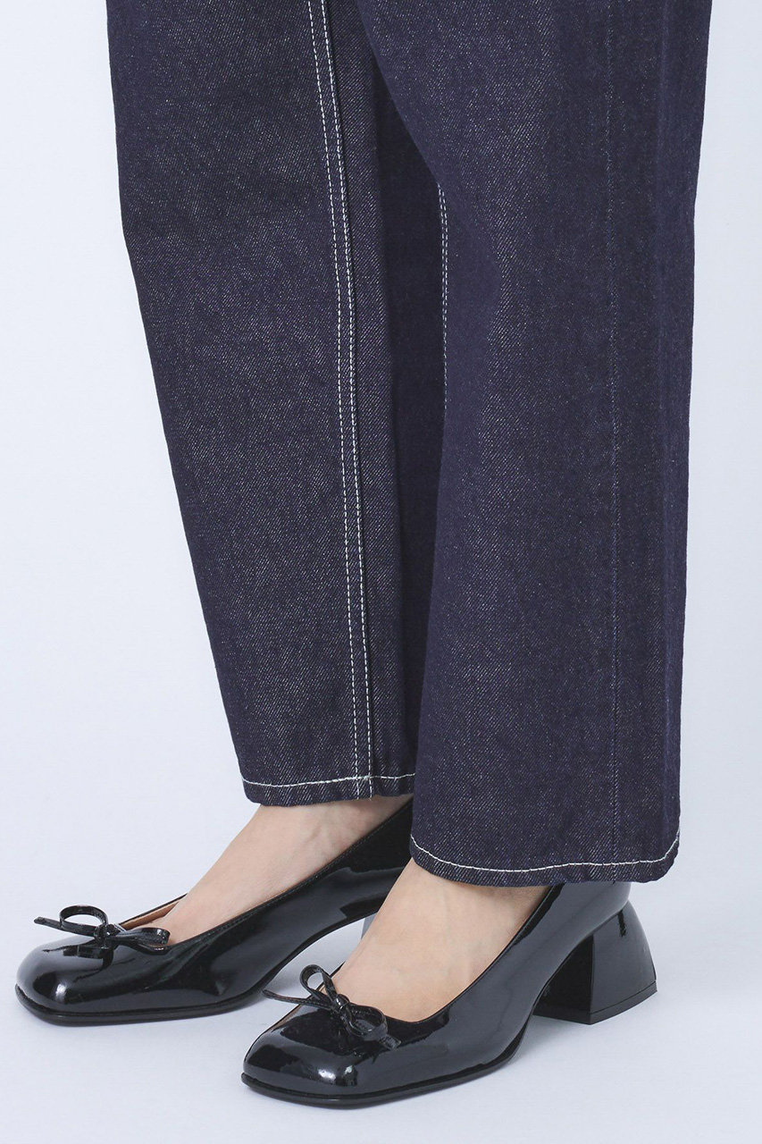 BRILL(ブリル)｜ボタンフライデニムパンツ/ブルー の通販｜ELLESHOP