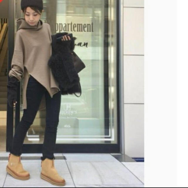 L'Appartement AMERICANA サイドジップパーカー