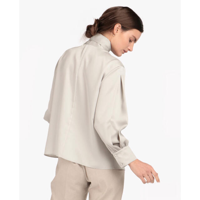 Theory luxe - Theory luxe 21ss プルオーバーボウタイブラウスの通販