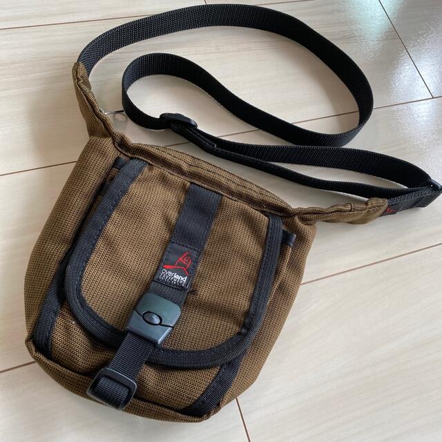 Overland - 90s オーバーランド ショルダーバッグ 茶色 の通販 by