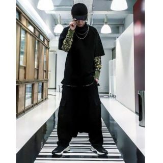 JULIUS（Tシャツ/カットソー(七分/長袖) ・ ブラック/黒色系）のフリマ