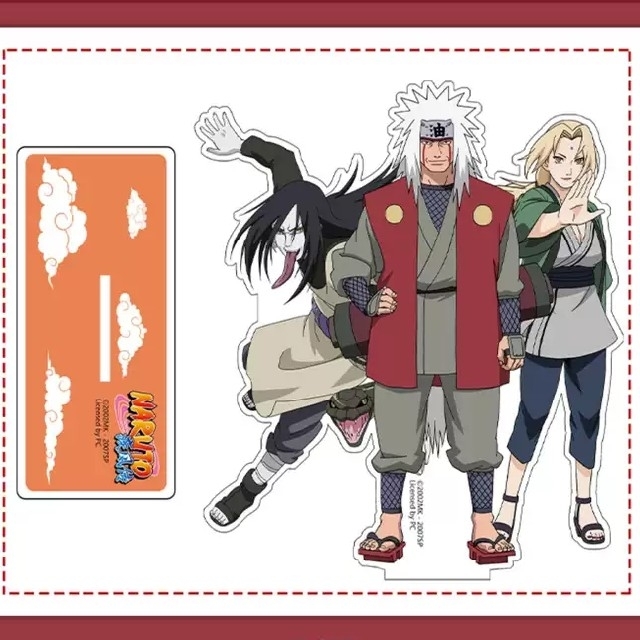 NARUTO』三忍 自来也×綱手×大蛇丸 アクリルスタンド 中国限定 正規品の