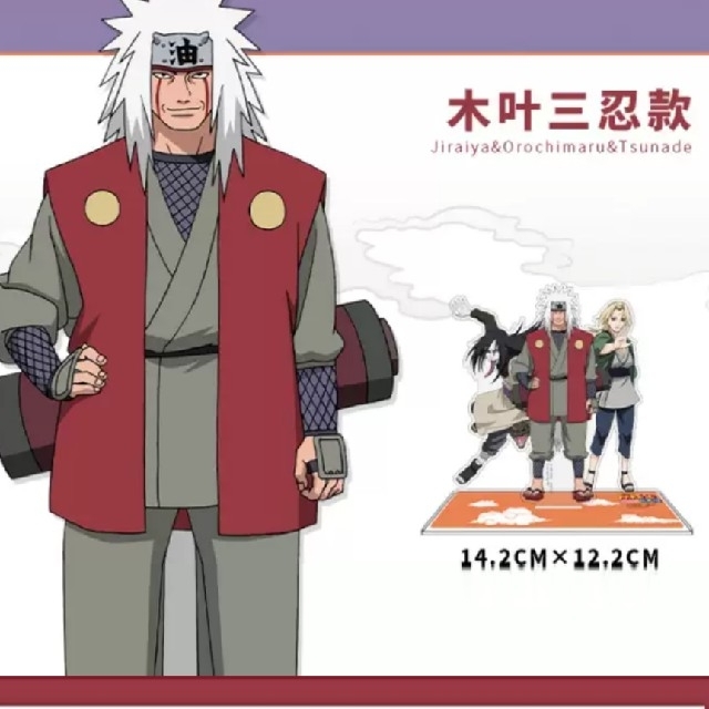 NARUTO』三忍 自来也×綱手×大蛇丸 アクリルスタンド 中国限定 正規品の