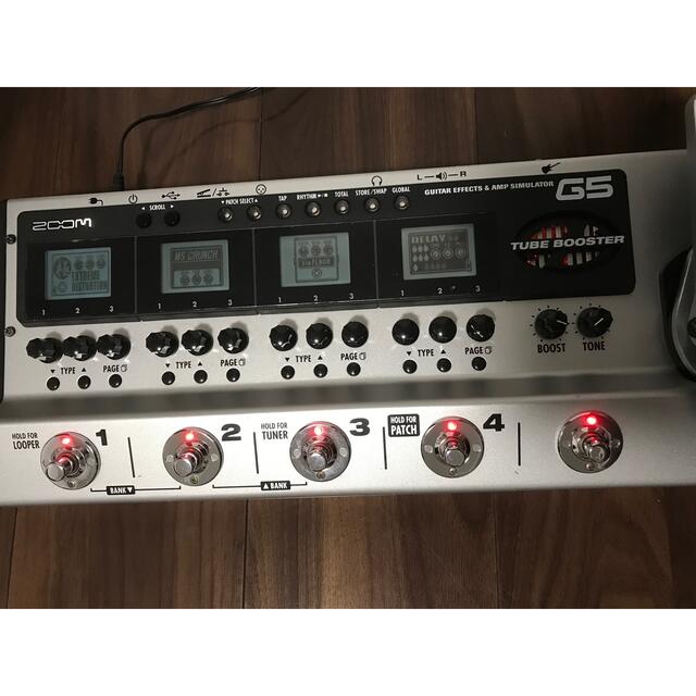 Zoom - ズーム ギター用エフェクト・アンプシミュレーター ZOOM G5の