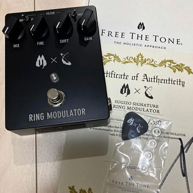 FREE THE TONE SUGIZO RM-1S 付属品完備 RM-1S｜Products 商品紹介