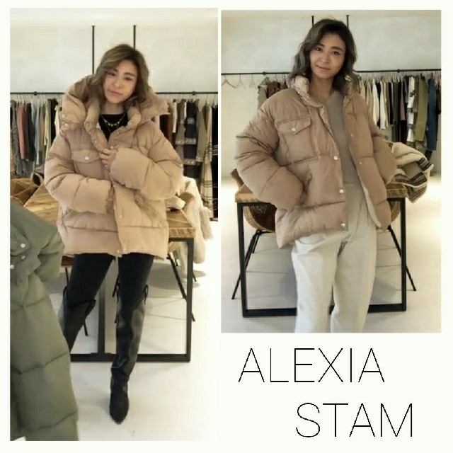 ALEXIA STAM - ALEXIA STAM オーバーサイズダウンジャケットの通販 by
