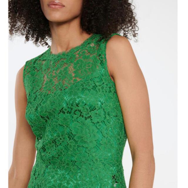 DOLCE&GABBANA - 美品 Dolce&Gabbanaの総レースのロングワンピースの