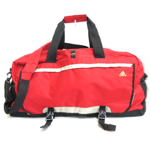 adidas - アディダス adidas ボストンバッグ スポーツバッグ 鞄 赤