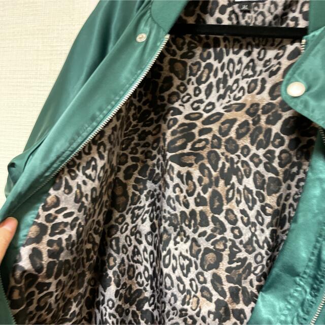 ロンハーマンHOTEL1171 レオパード サテンブルゾン 販売 ジャケット