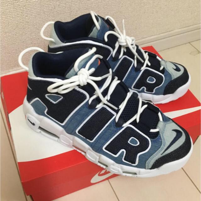 NIKE - 完売 デニム ◇ナイキ エアモアアップテンポ nike ◇モアテンの