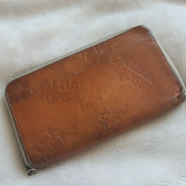 ALBA ROSA - ALBA ROSA アルバローザ ハイビスカス ヌメ革 革製 長財布