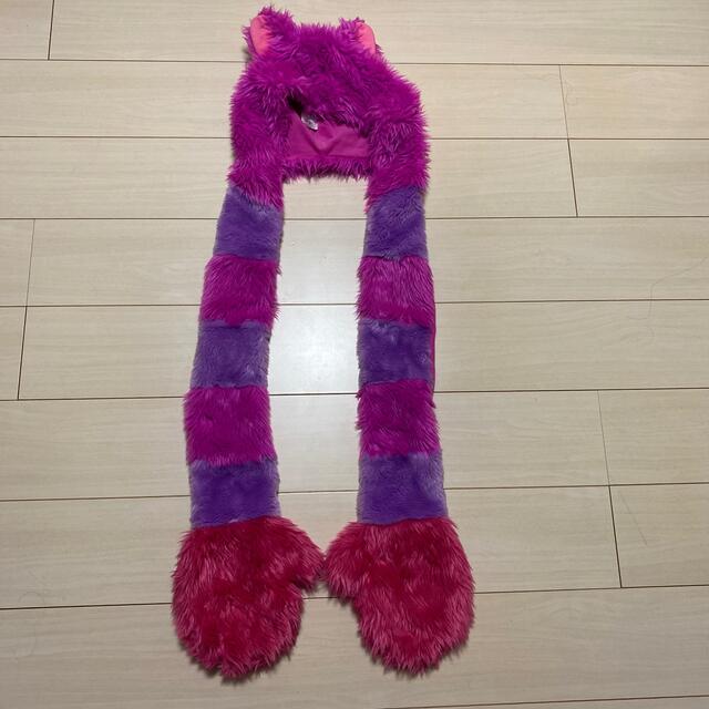 Disney - 正規品 チェシャ猫 フード付きマフラーの通販 by たかっぺぇ