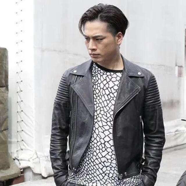 SAINT LAURENT - サンローラン クロコダイルプリント Tシャツ 登坂広臣