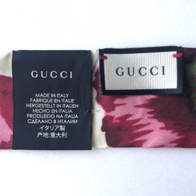 GUCCI - GUCCI 花柄 ネックボウ BTS テヒョン 着用 テテ フラワー