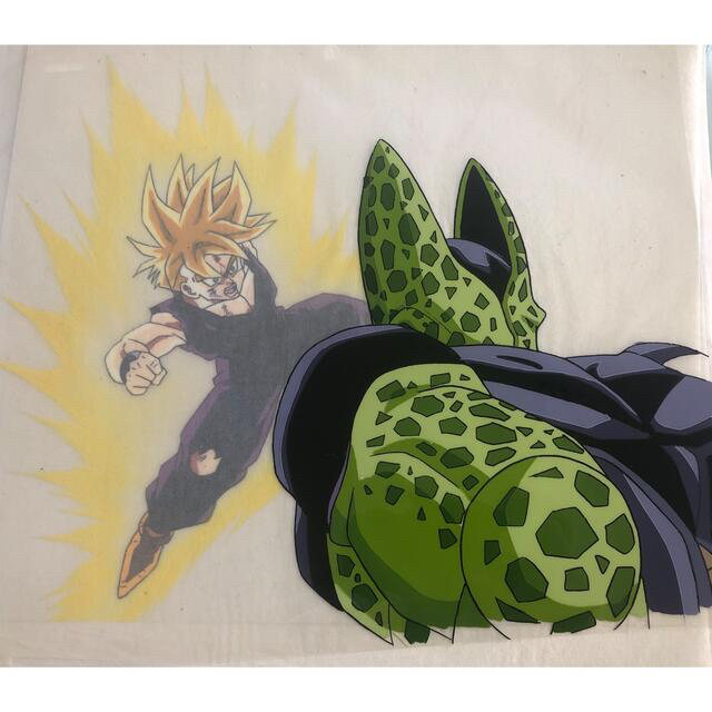 ドラゴンボール - DBZ セル画(animation cel) セルvs SS悟飯(少年)の