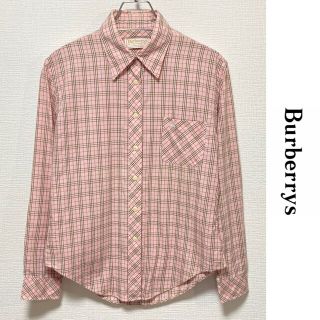 BURBERRY（シャツ/ブラウス(長袖/七分) ・ ピンク/桃色系）のフリマ