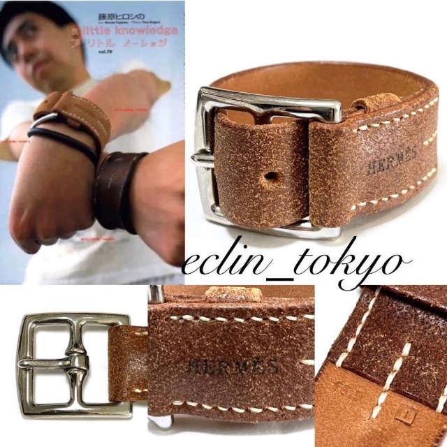 HERMES - HERMES 藤原ヒロシさん愛用 エトリビエール ブレスレット