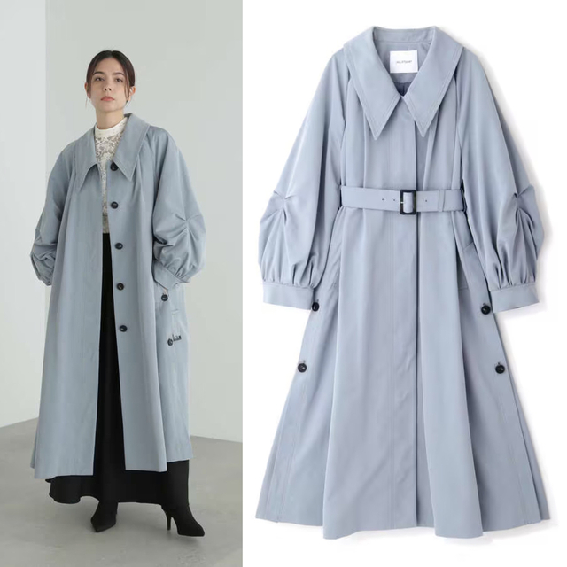 JILLSTUART - 2023SSJILLSTUARTステンカラーオーバーコートの通販 by