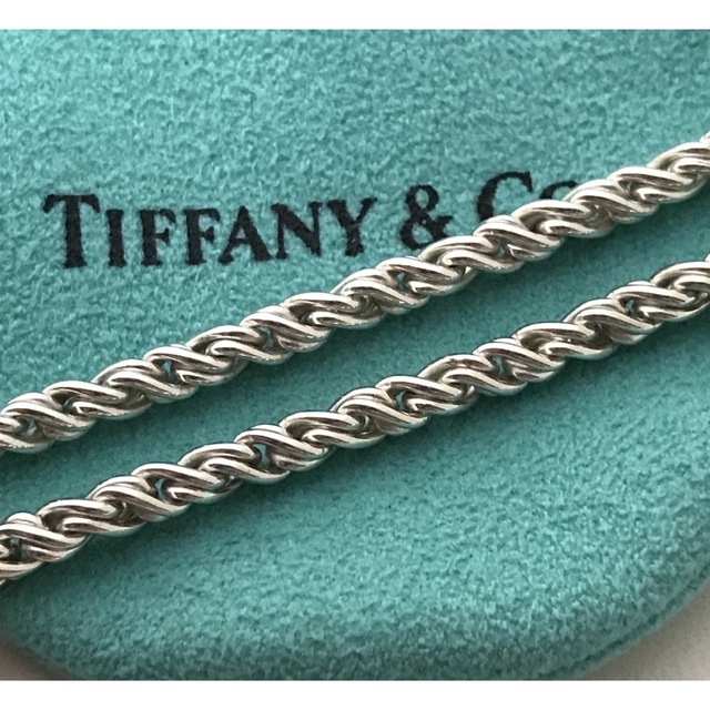 Tiffany & Co. - Tiffany ツイスト ロープ ネックレス 美品希少の通販