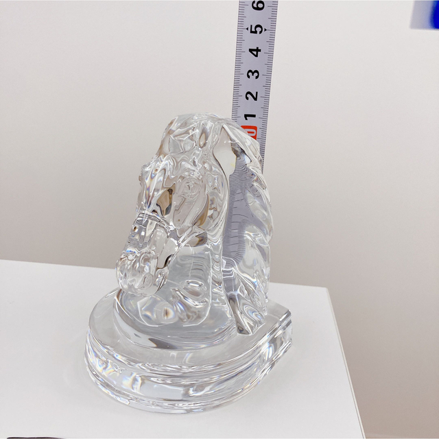 HOYA クリスタル オブジェ 馬 ホース ガラス 置物 硝子 ホヤの通販 by
