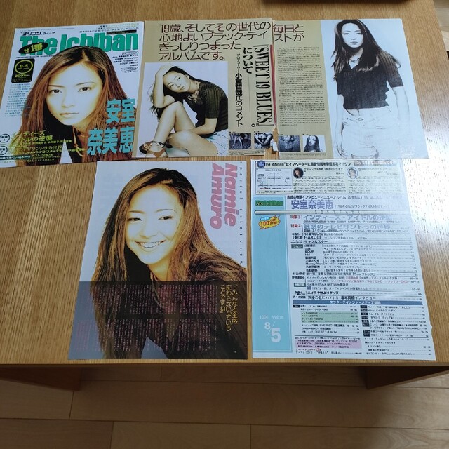 122 安室奈美恵 1996 年 切り抜きの通販 by ハンドタオル's shop｜ラクマ