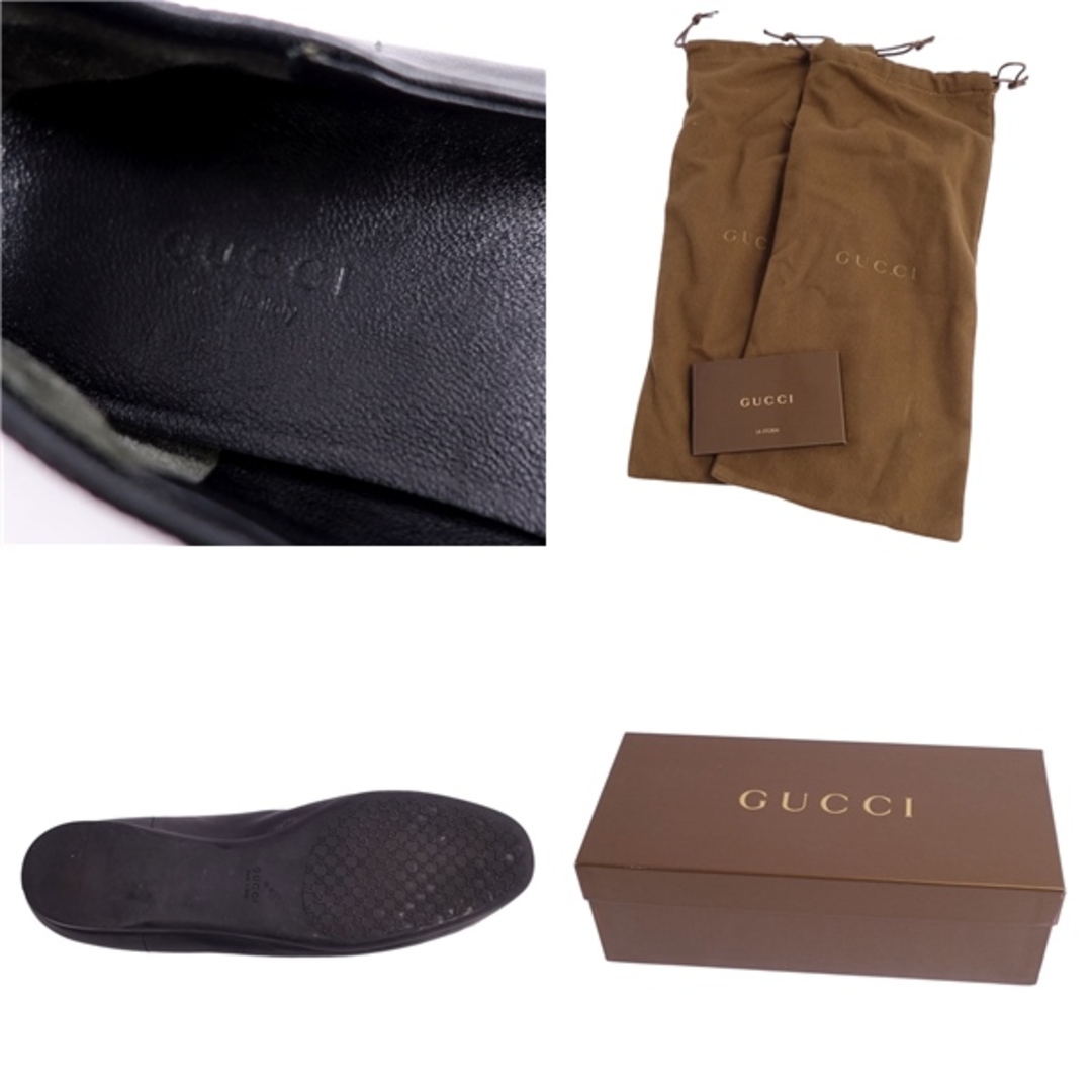 GUCCI - 美品 グッチ GUCCI パンプス フラットパンプス ホースビット