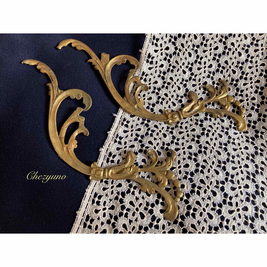 フランスアンティーク 金属装飾の通販 by chezyuno's shop｜ラクマ