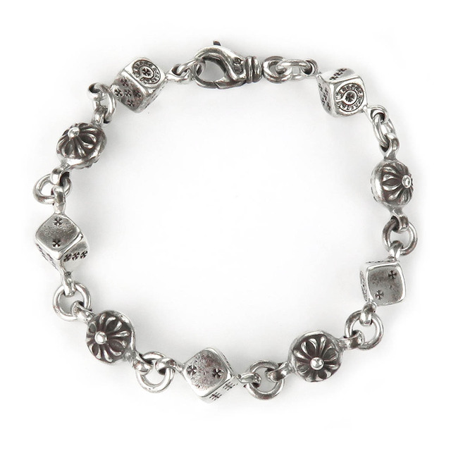 Chrome Hearts - クロムハーツ ダイス クロスボール ブレスレット