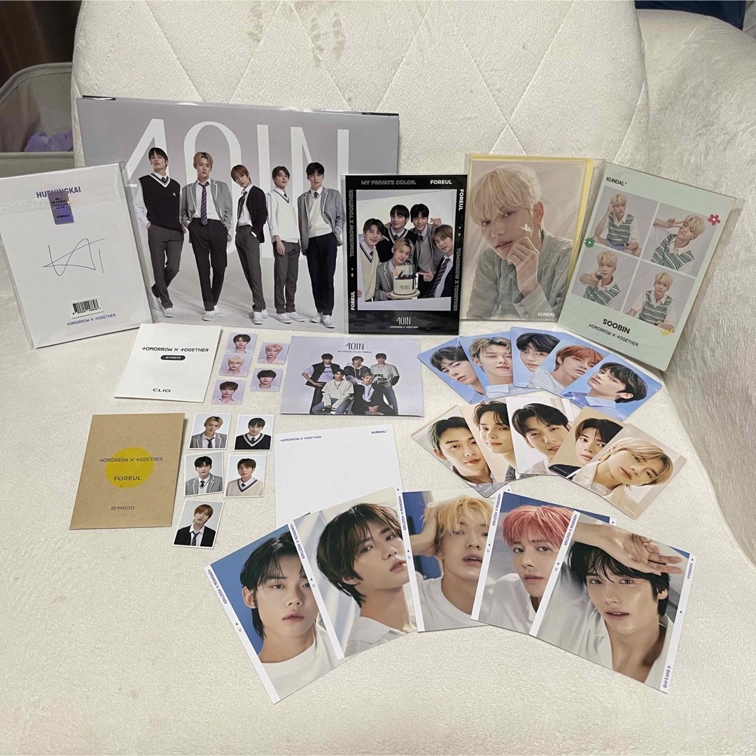 TXT happy together quiz 当選 トレカ 5枚TXT HAPPY TOGETHER 当選